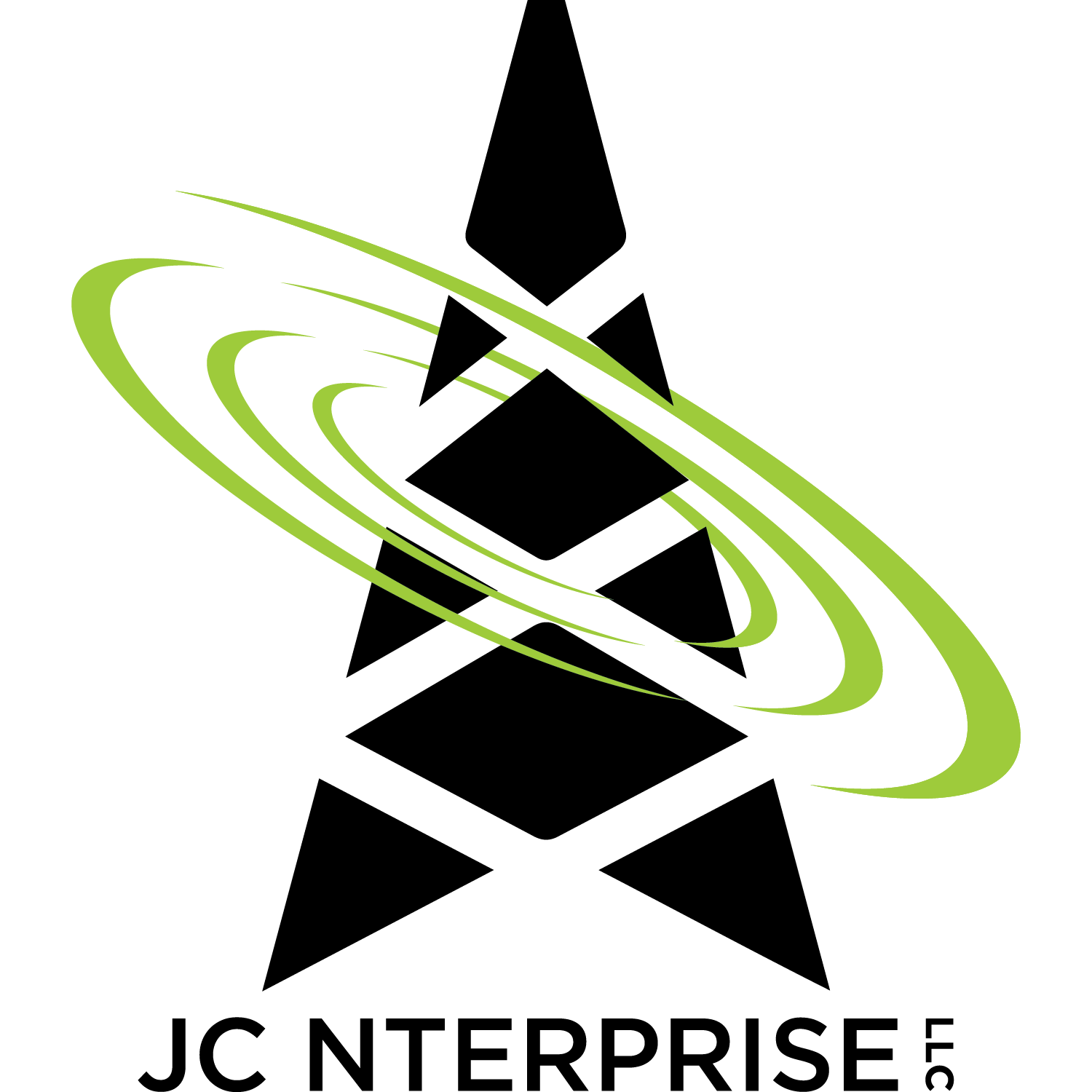 A logo of jc enterprise